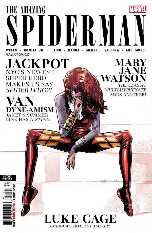 Amazing Spider-Man #31 variant cover by Humberto Ramos