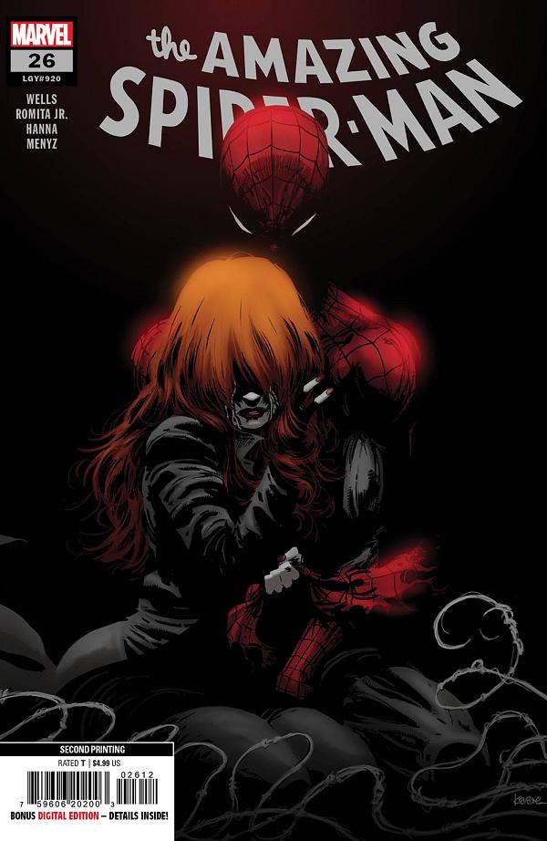 Amazing Spider-Man #26 2ND PTG KAARE ANDREWS cover
