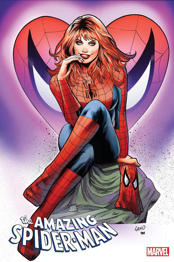 Amazing Spider-Man #25 variant cover by Greg Land
