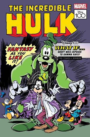 Amazing Spider-Man #21 DISNEY100 HULK cover