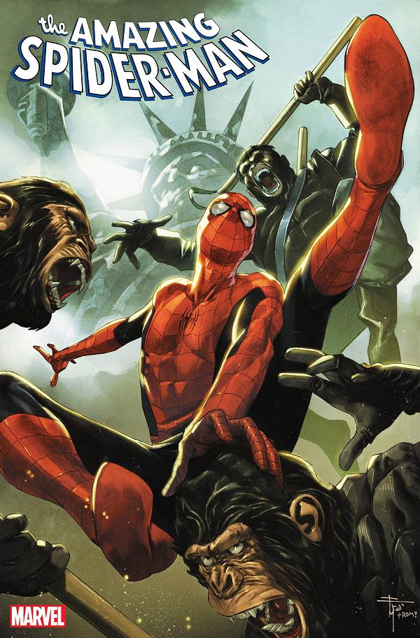Amazing Spider-Man #19 variant cover by Francesco Mobili