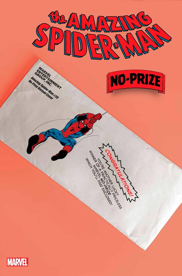 Amazing Spider-Man #19 variant cover by No Prize