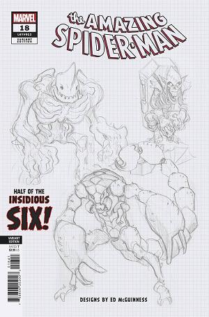 Amazing Spider-Man #18 MCGUINNESS DESIGN cover