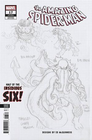 Amazing Spider-Man #17 MCGUINNESS DESIGN cover