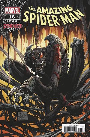 Amazing Spider-Man #16 STEGMAN DEMONIZED cover