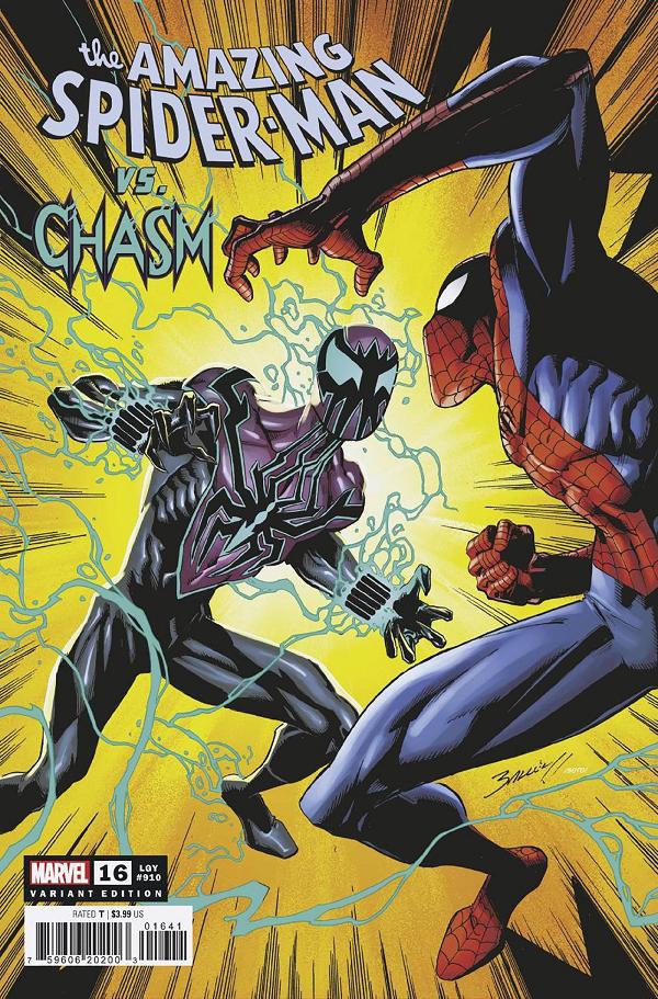 Amazing Spider-Man #16 variant cover by Mark Bagley