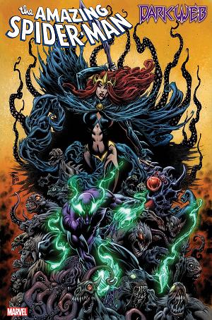 Amazing Spider-Man #14 HOTZ DARK WEB PRELUDE cover