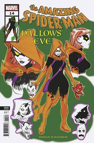 Amazing Spider-Man #14 MCGUINNESS DESIGN cover