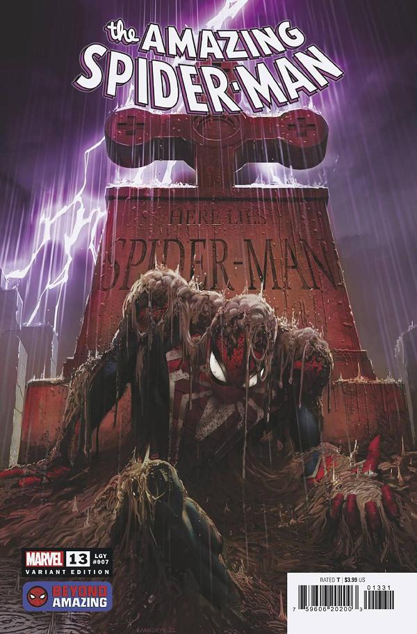 Amazing Spider-Man #13 MANDRYK BEYOND AMAZING SPIDER-MAN cover