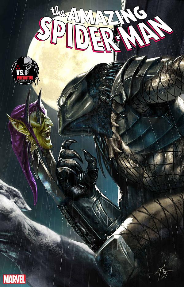 Amazing Spider-Man #8 DELLOTTO PREDATOR cover