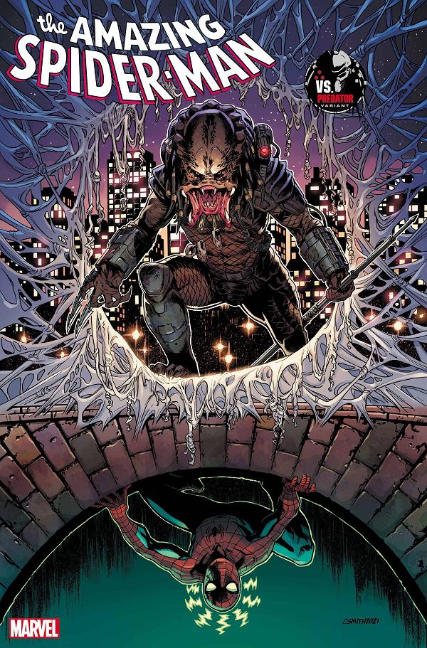Amazing Spider-Man #7 CORY SMITH PREDATOR cover