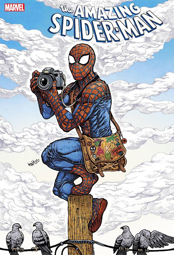 Amazing Spider-Man #6 variant cover by Maria Wolf