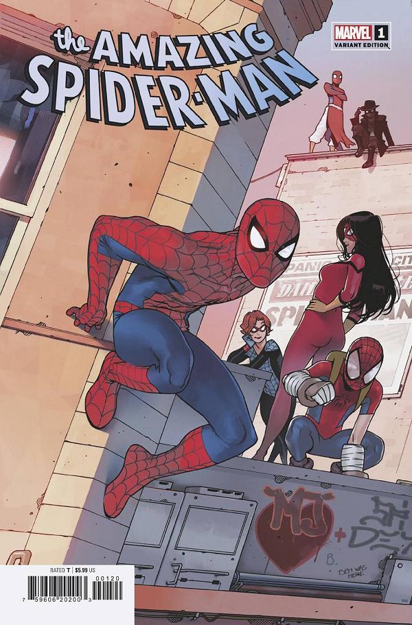 Amazing Spider-Man #1 variant cover by Bengal