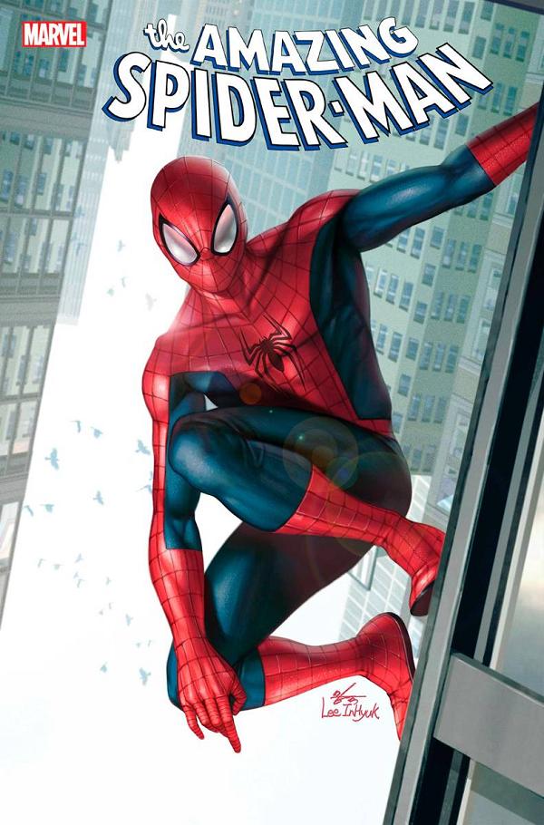 Amazing Spider-Man #1 variant cover by Inhyuk Lee
