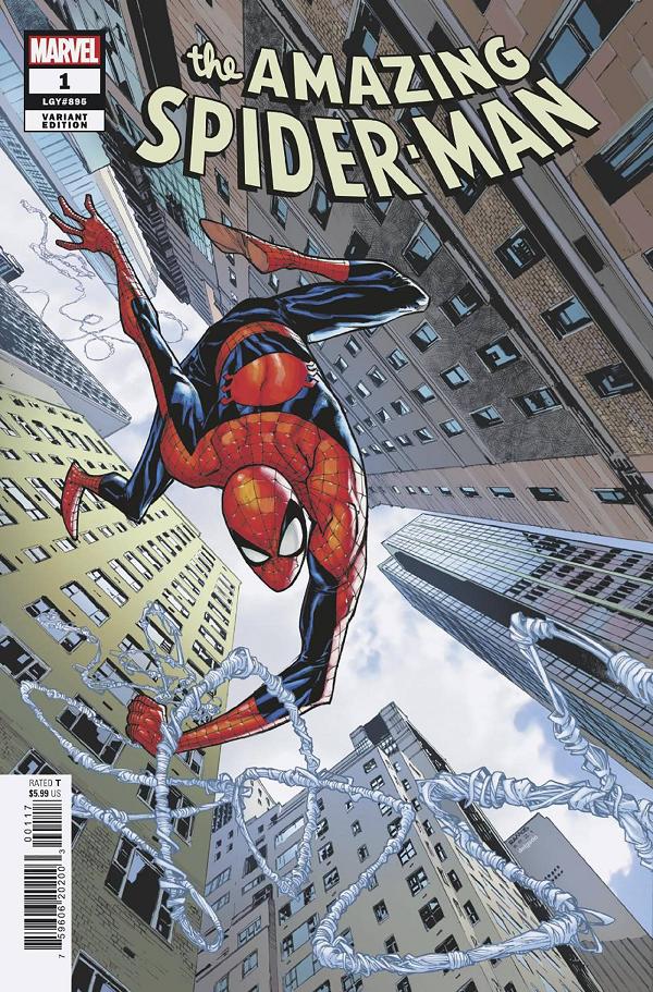 Amazing Spider-Man #1 variant cover by Humberto Ramos
