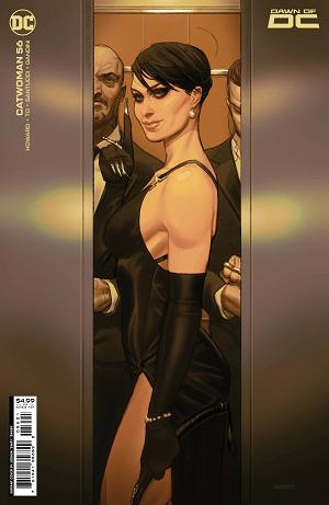 Catwoman #56 CVR B CVR B JOSHUA SWAY SWABY CARD STOCK cover