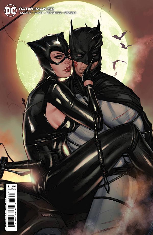 Catwoman #52 CVR B CVR B JOSHUA SWAY SWABY CARD STOCK cover