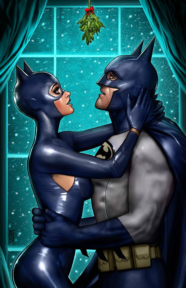 Catwoman #50 CVR D CVR D SZERDY HOLIDAY CARD STOCK cover