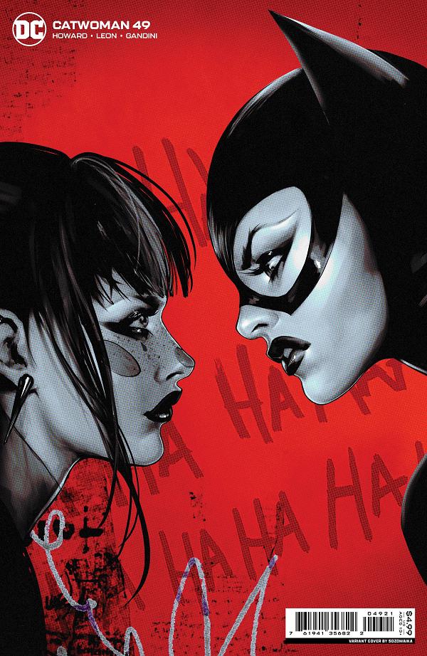 Catwoman #49 CVR B CVR B SOZOMAIKA CARD STOCK cover