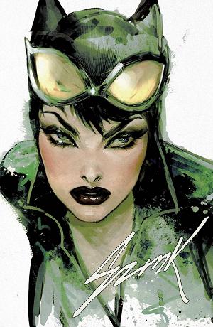 Catwoman #48 CVR B CVR B SOZOMAIKA CARD STOCK cover