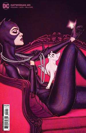 Catwoman #40 CVR B CVR B FRISON CARD STOCK cover
