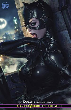 Catwoman #15 CARD STOCK cover