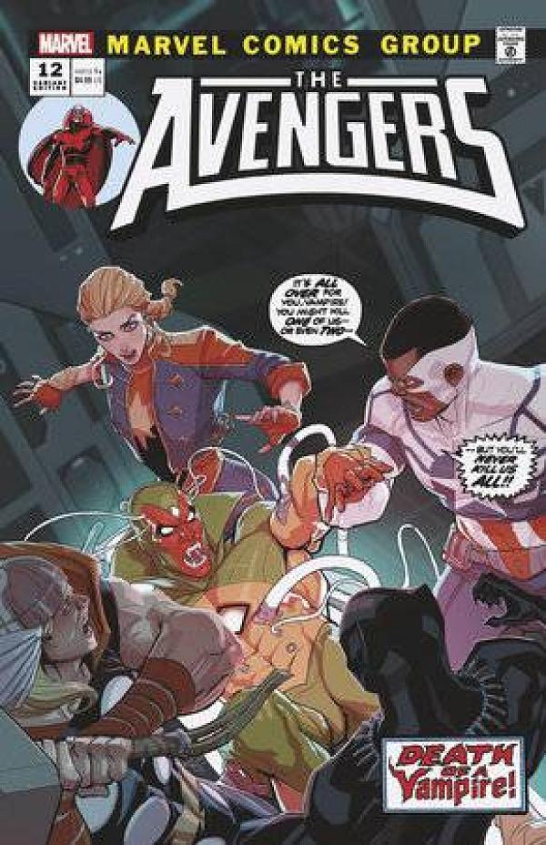 Avengers #12 variant cover by Pete Woods