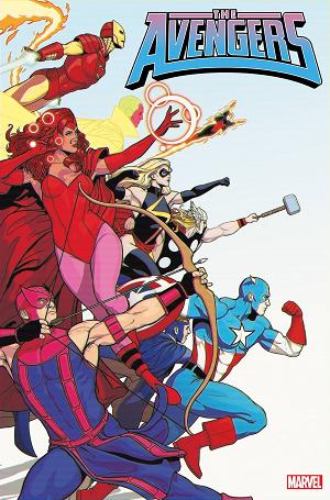 Avengers #10 JAMIE MCKELVIE MARVEL 97 cover