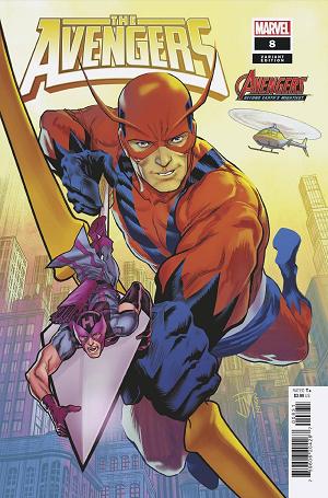 Avengers #8 FRANCIS MANAPUL AVENGERS 60TH cover