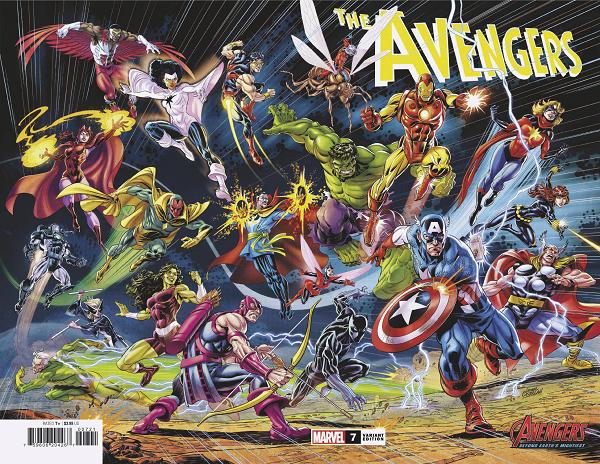 Avengers #7 variant cover by Leonel Castellani