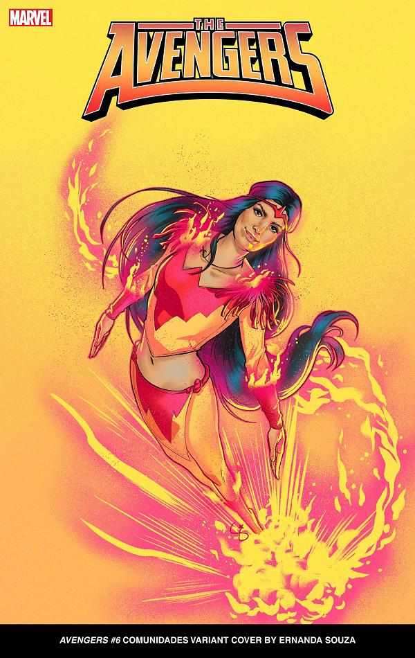 Avengers #6 ERNANDA SOUZA COMMUNIDADES cover
