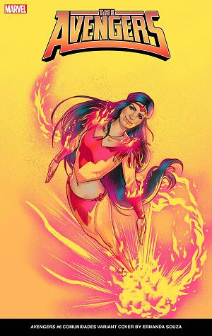 Avengers #6 ERNANDA SOUZA COMMUNIDADES cover