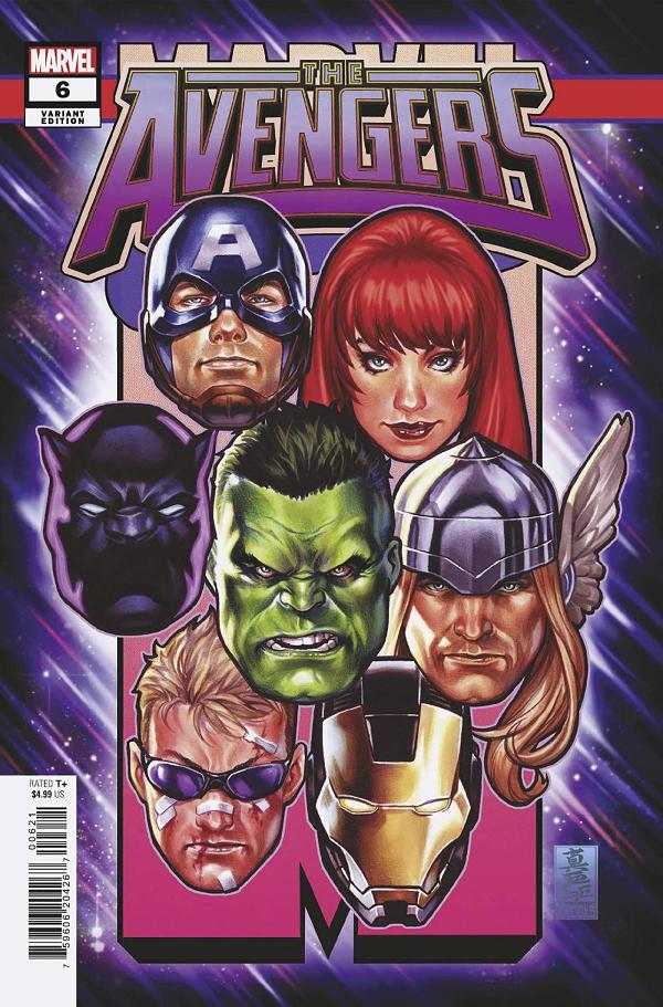 Avengers #6 MARK BROOKS CORNER BOX cover