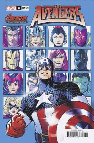 Avengers #6 JAMES KERRIGAN AVENGERS 60TH cover