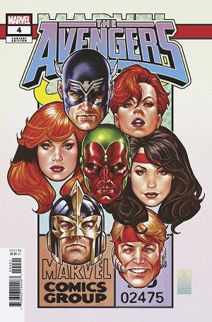 Avengers #4 MARK BROOKS CORNER BOX cover