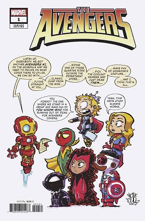 Avengers #1 YOUNG cover