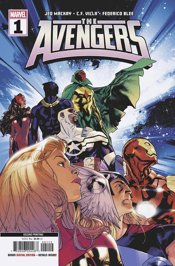 Avengers #1 variant cover by Stuart Immonen