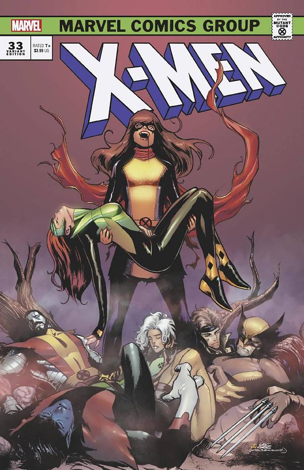 X-Men #33 variant cover by Lee Garbett