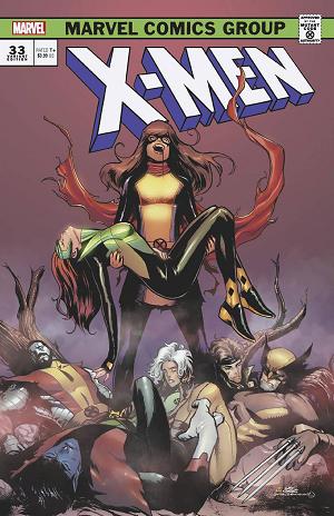 X-Men #33 LEE GARBETT VAMPIRE cover