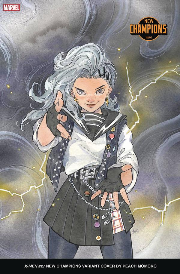 X-Men #27 PEACH MOMOKO NEW CHAMPIONS cover
