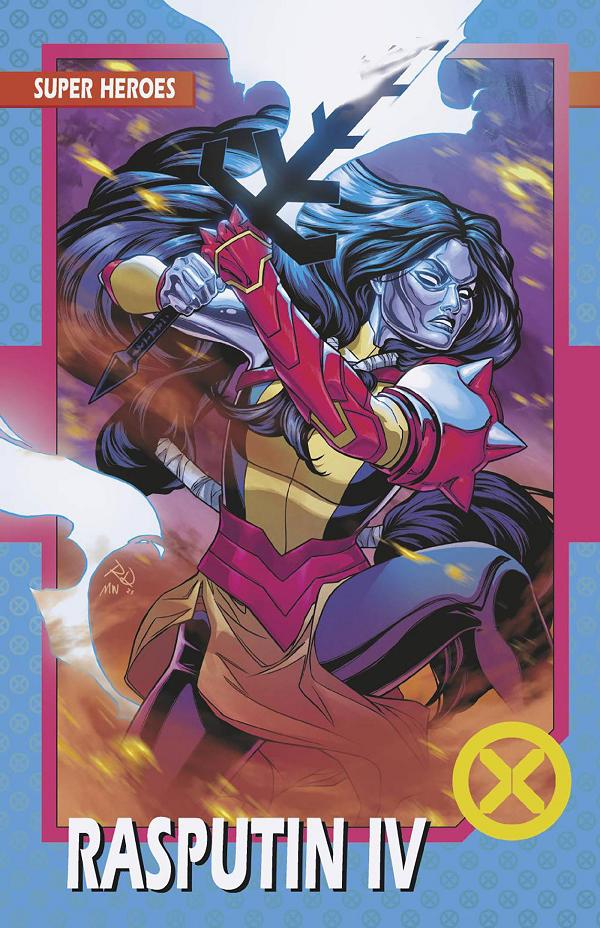 X-Men #27 RUSSELL DAUTERMAN TRADING CARD cover