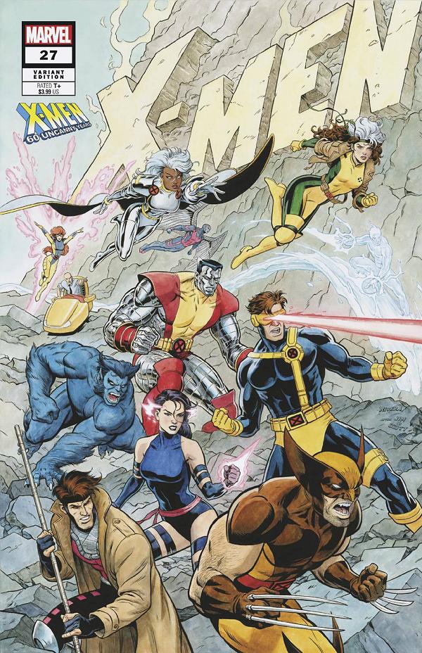 X-Men #27 PAOLO RIVERA X-MEN 60TH cover