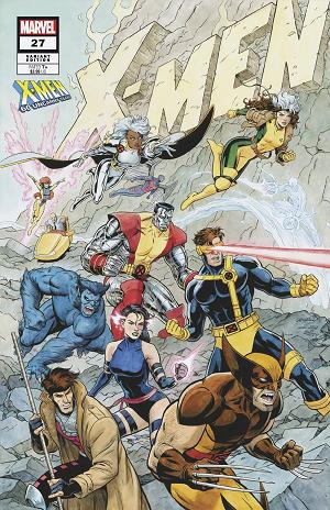 X-Men #27 PAOLO RIVERA X-MEN 60TH cover