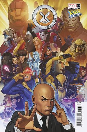 X-Men #26 JORGE MOLINA X-MEN 60TH cover