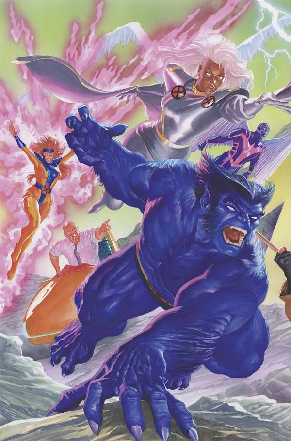 X-Men #25 variant cover by Alex Ross