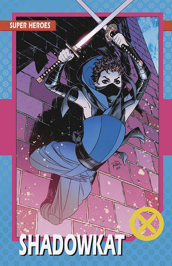 X-Men #25 RUSSELL DAUTERMAN TRADING CARD cover