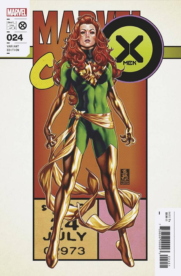 X-Men #24 MARK BROOKS CORNER BOX cover