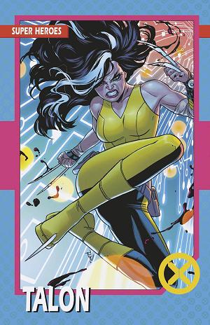 X-Men #24 RUSSELL DAUTERMAN TRADING CARD cover