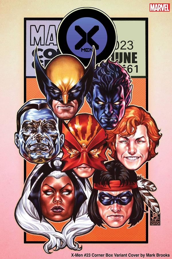 X-Men #23 MARK BROOKS CORNER BOX cover