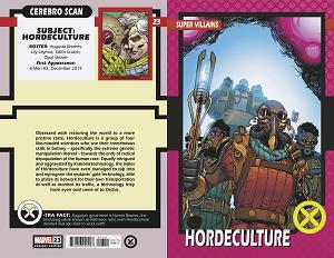 X-Men #23 GIUSEPPE CAMUNCOLI TRADING CARD cover